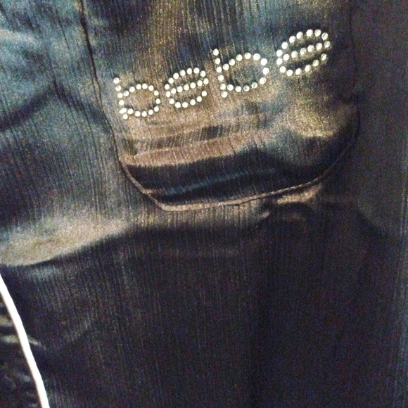 Bebe Silk Rhinestone Sleep Wear - Picture 4 of 12